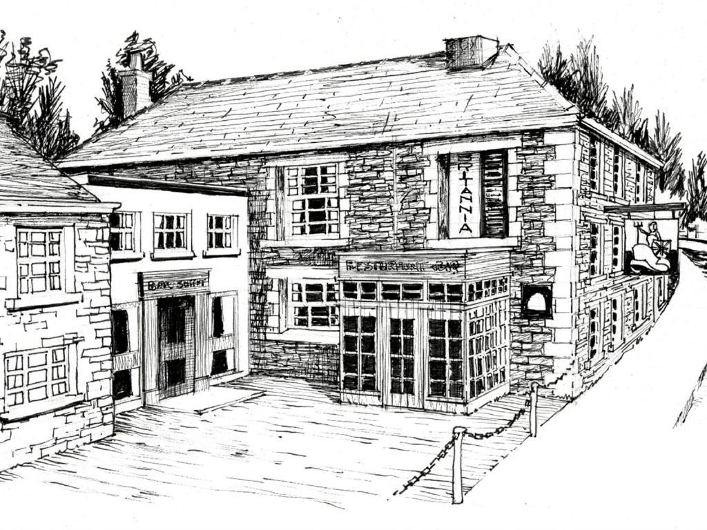 The Britannia Inn & Waves Restaurant St Austell Exterior foto