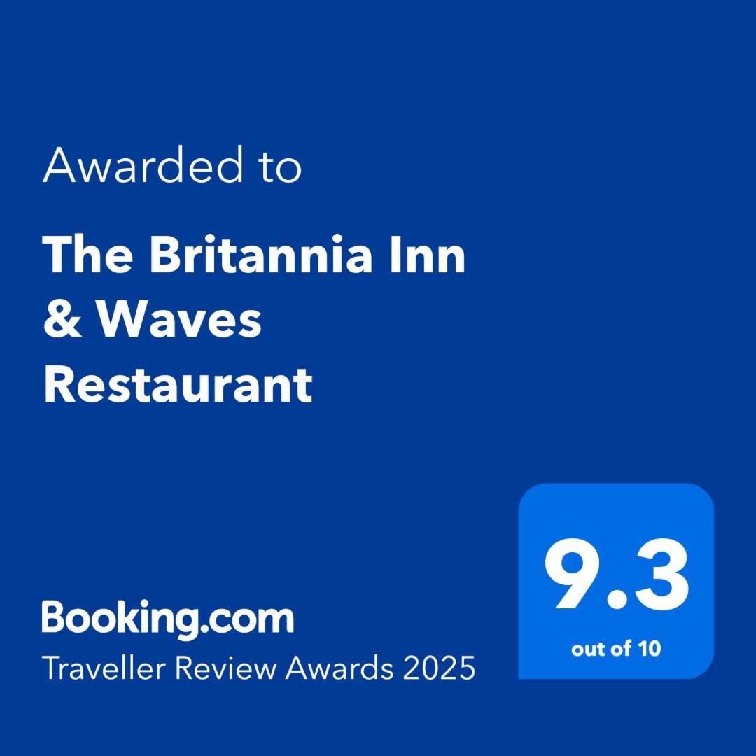 The Britannia Inn & Waves Restaurant St Austell Exterior foto