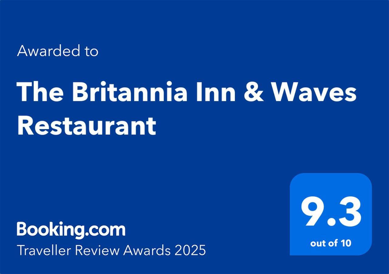 The Britannia Inn & Waves Restaurant St Austell Exterior foto